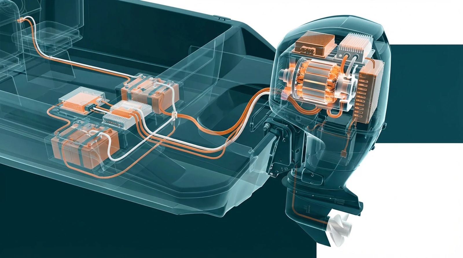 600HP electric outboard systems